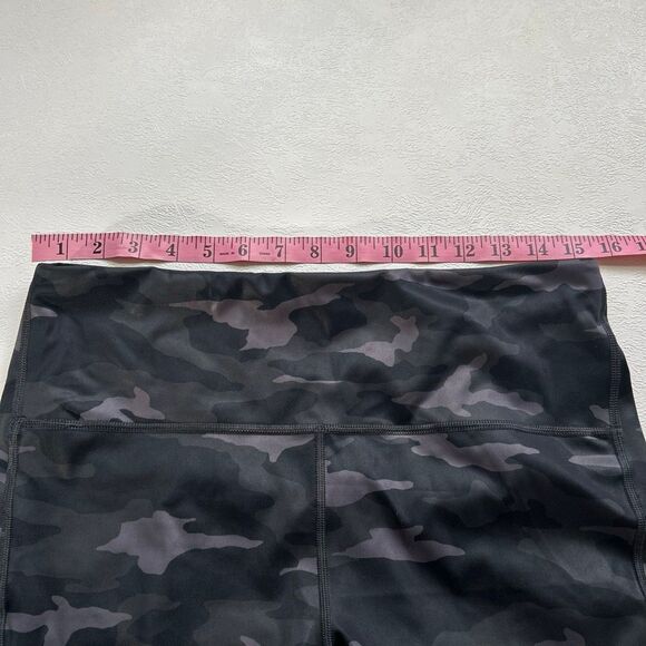 Athleta 1X Black Camo Print Leggings | High Rise Sculpting Activewear - Picture 8 of 11